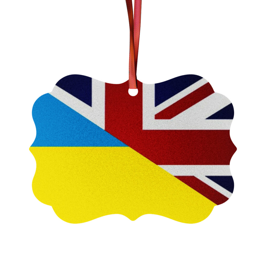 aluminum ornaments “Ukraine and England”