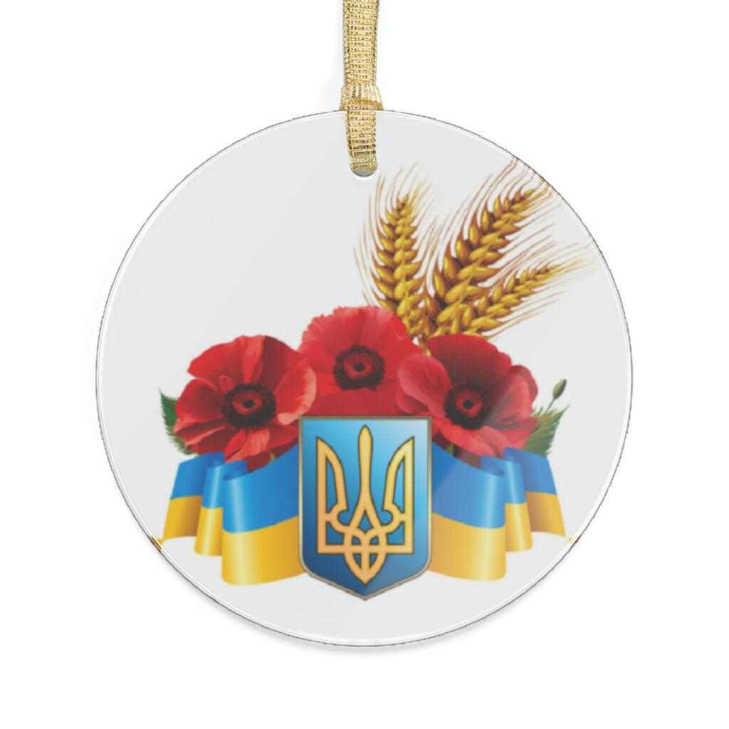 acrylic ornaments “Ukrainian Symbolism”