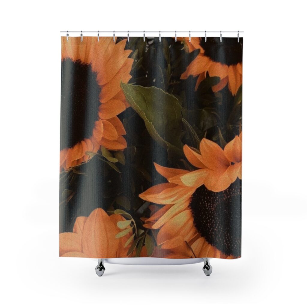 shower curtains “Ukrainian sunflowers”