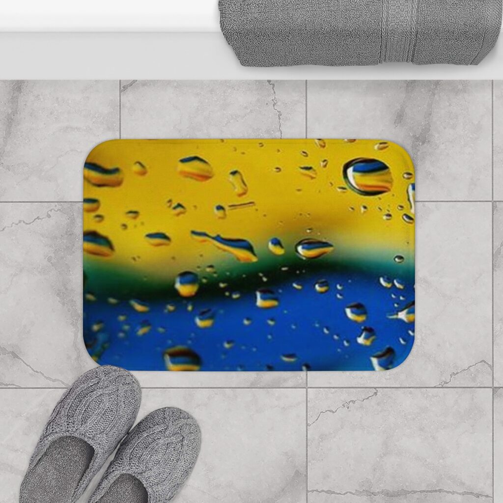 bath mat “Drops”