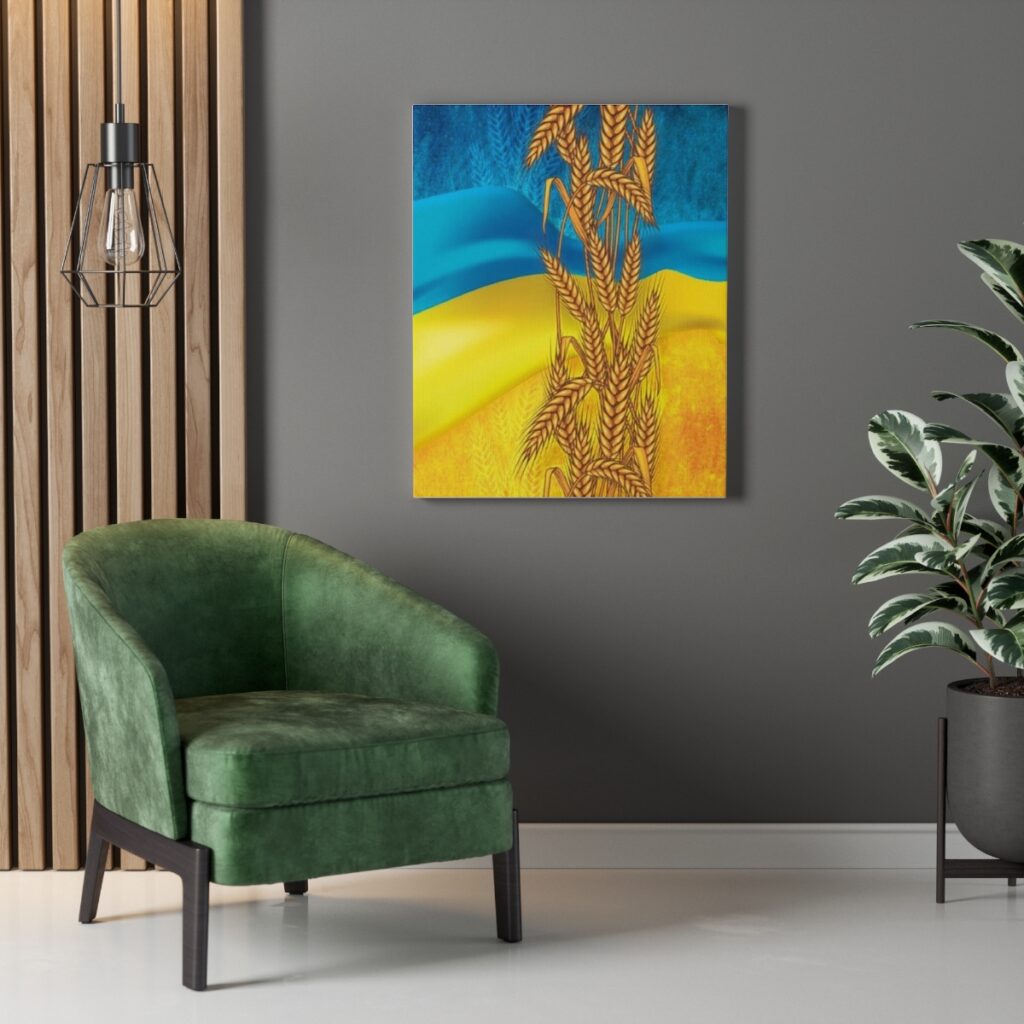 canvas “Ukrainian wheat”