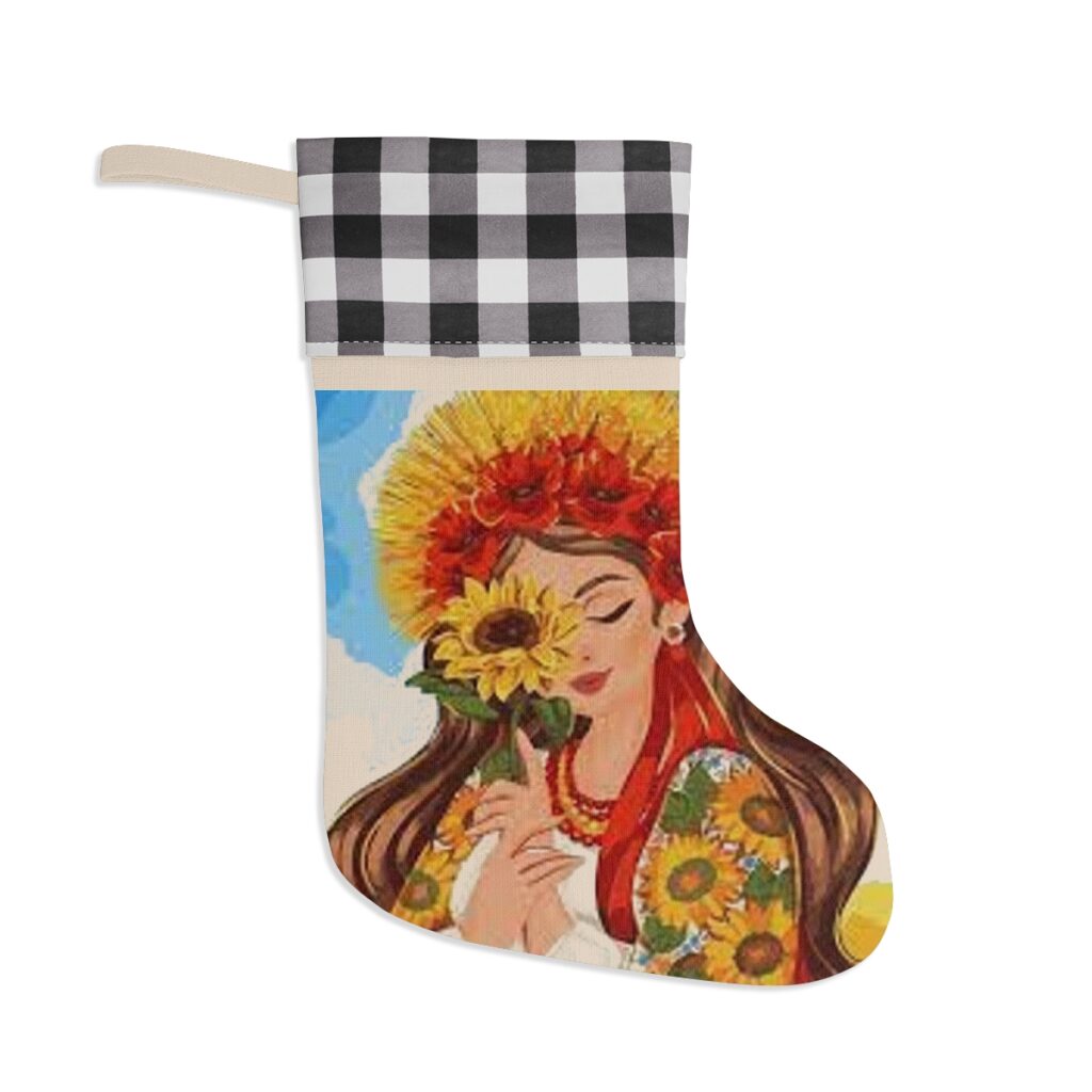 christmas stocking “Ukrainian woman”