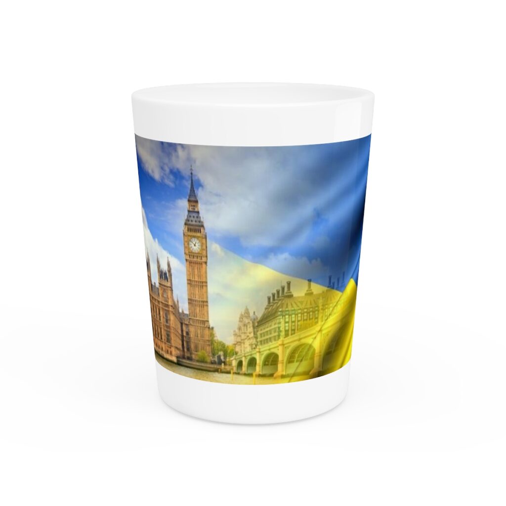 shot glass “Ukraine and England”