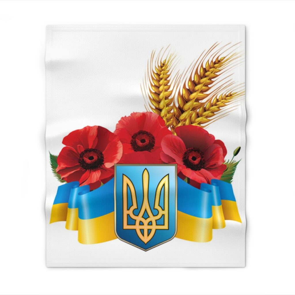 throw blanket “Ukrainian Symbolism”