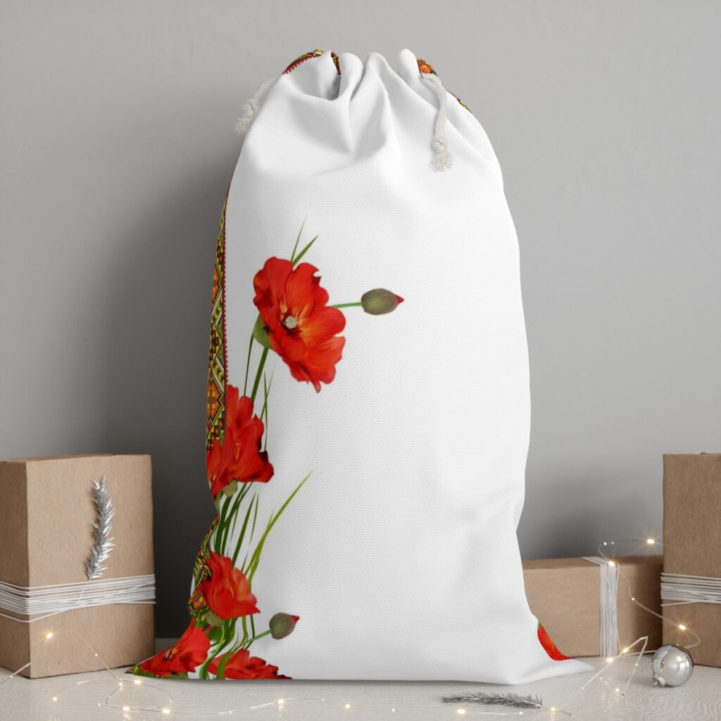 sack “Ukrainian poppies”