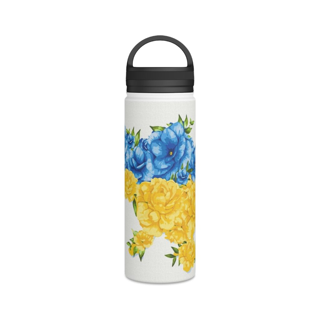 stainless steel water bottle “Ukraine”