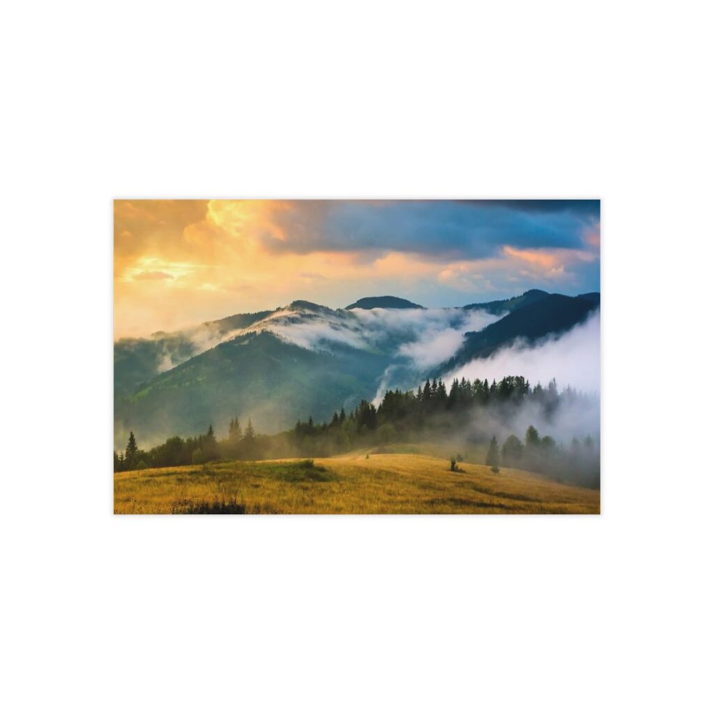 business cards “Ukrainian Carpathian Mountains”