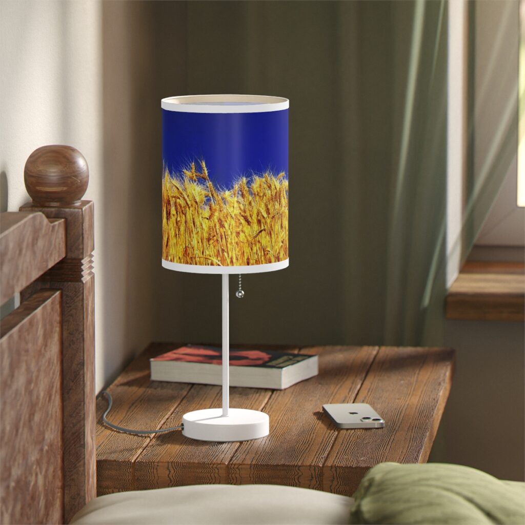 lamp on a stand “Ukrainian wheat”