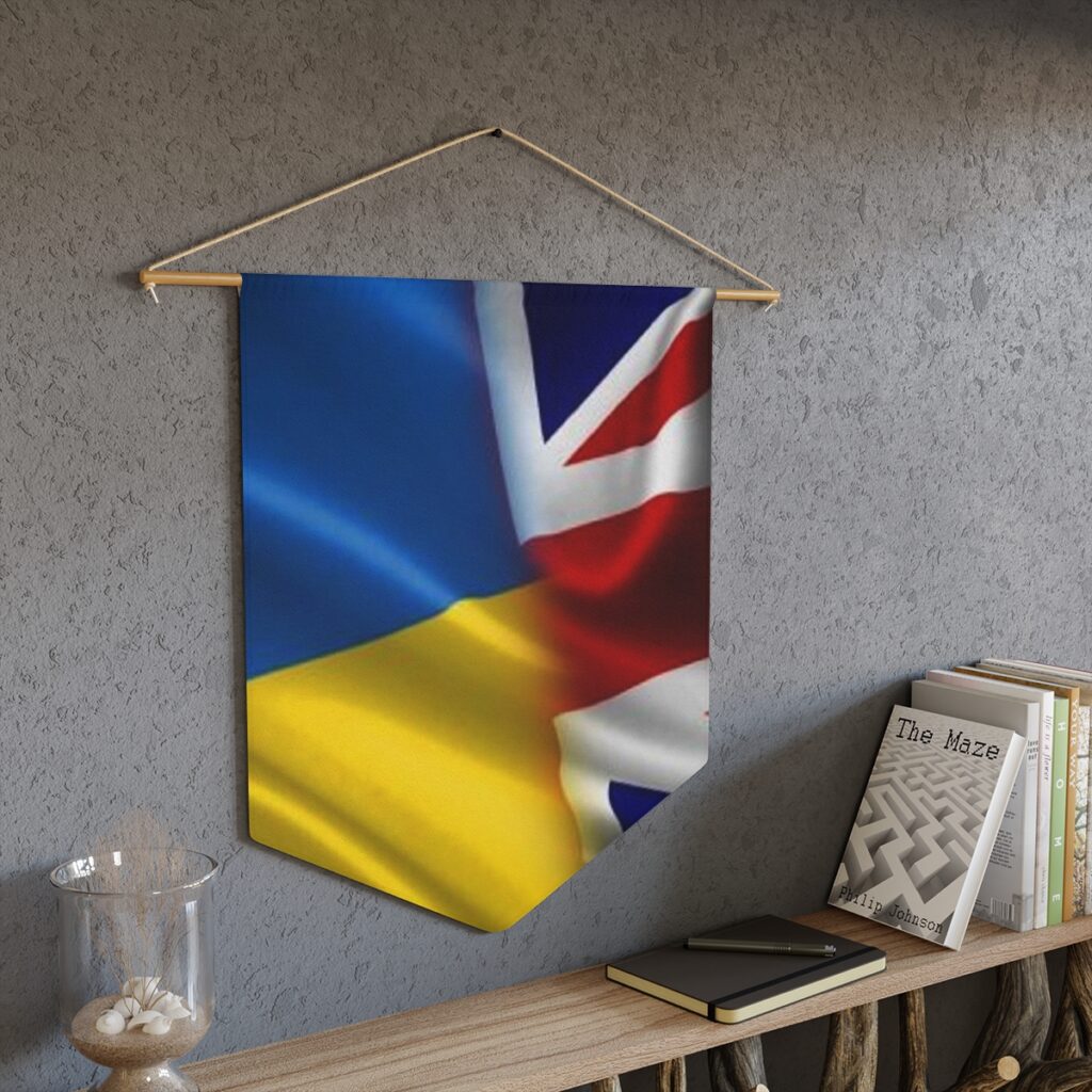 Pennant “Ukraine and England”