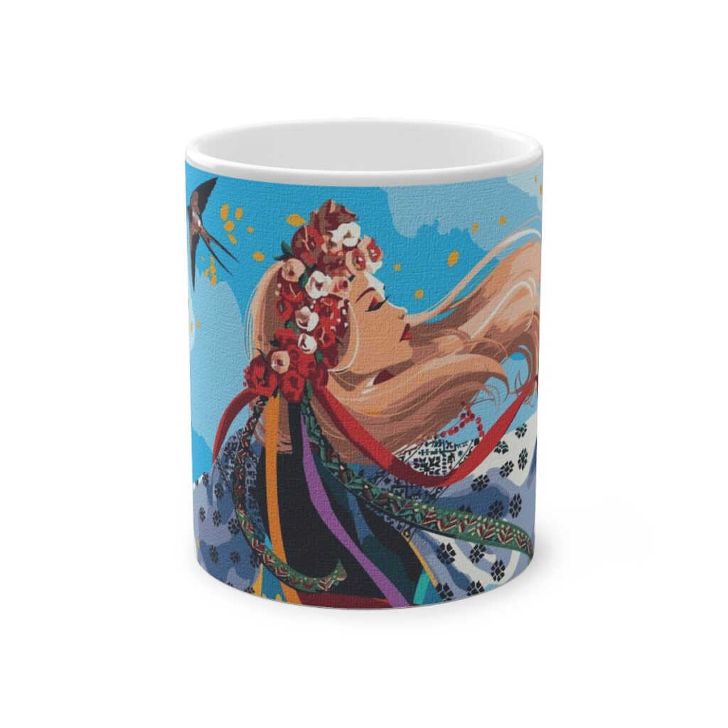 magic mug “Ukrainian girl”