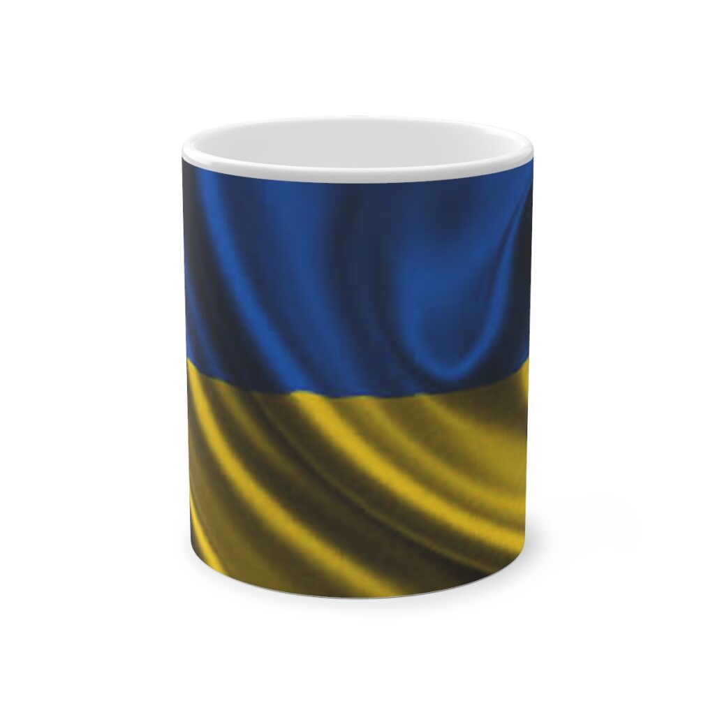 magic mug “Blue and Yellow Flag”