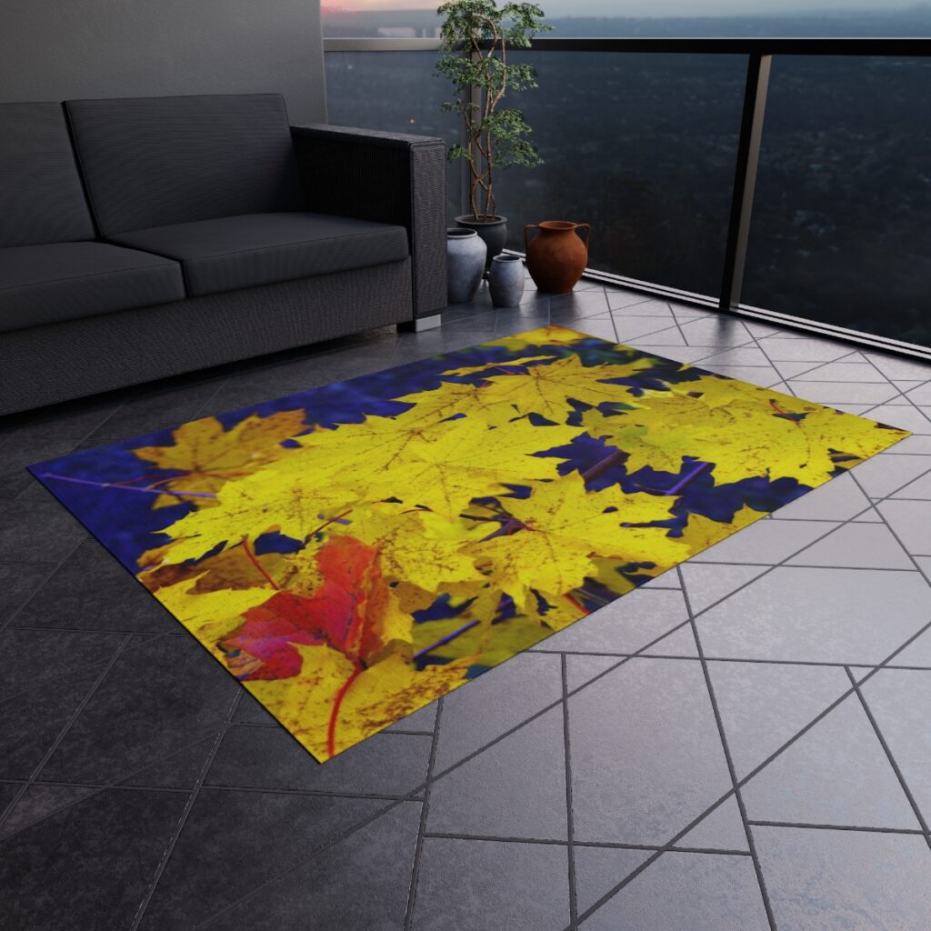 outdoor rug “Autumn Leaves”