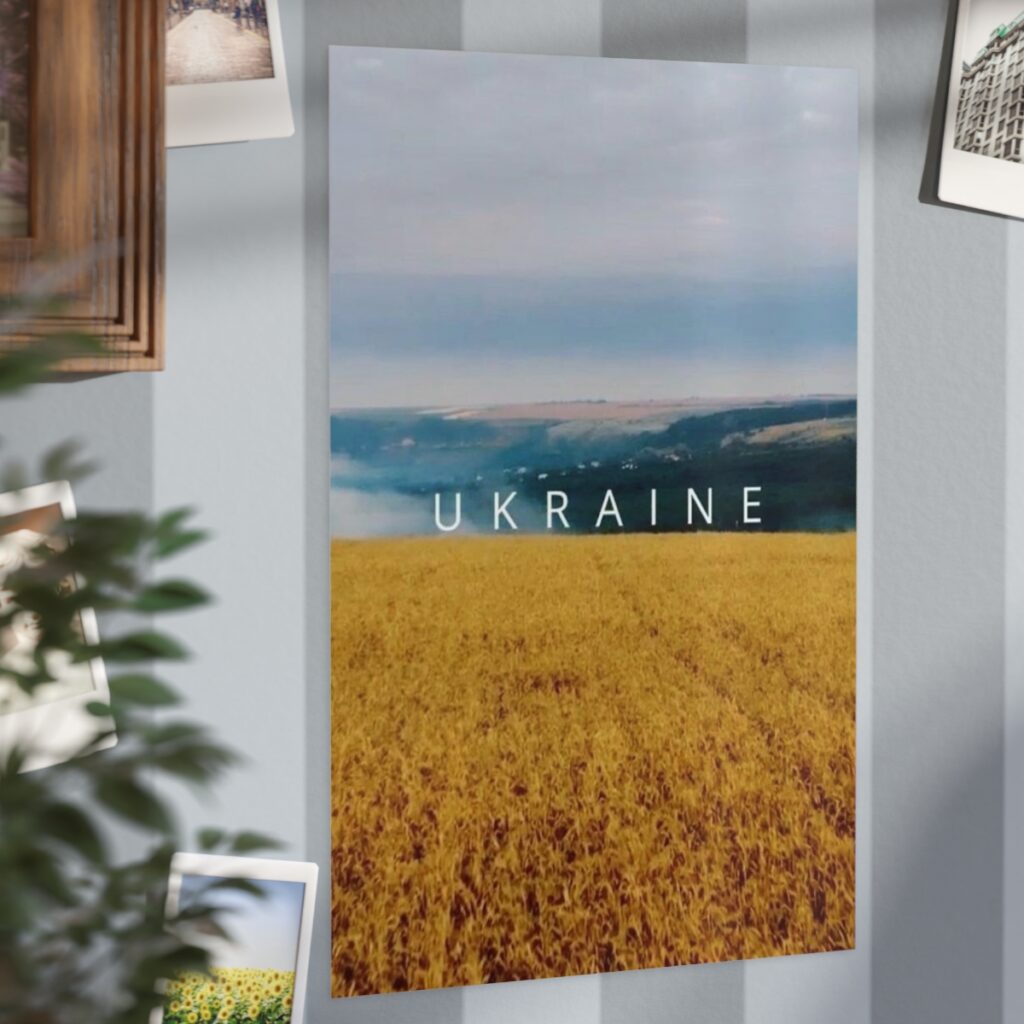 unframed prints “Ukraine”