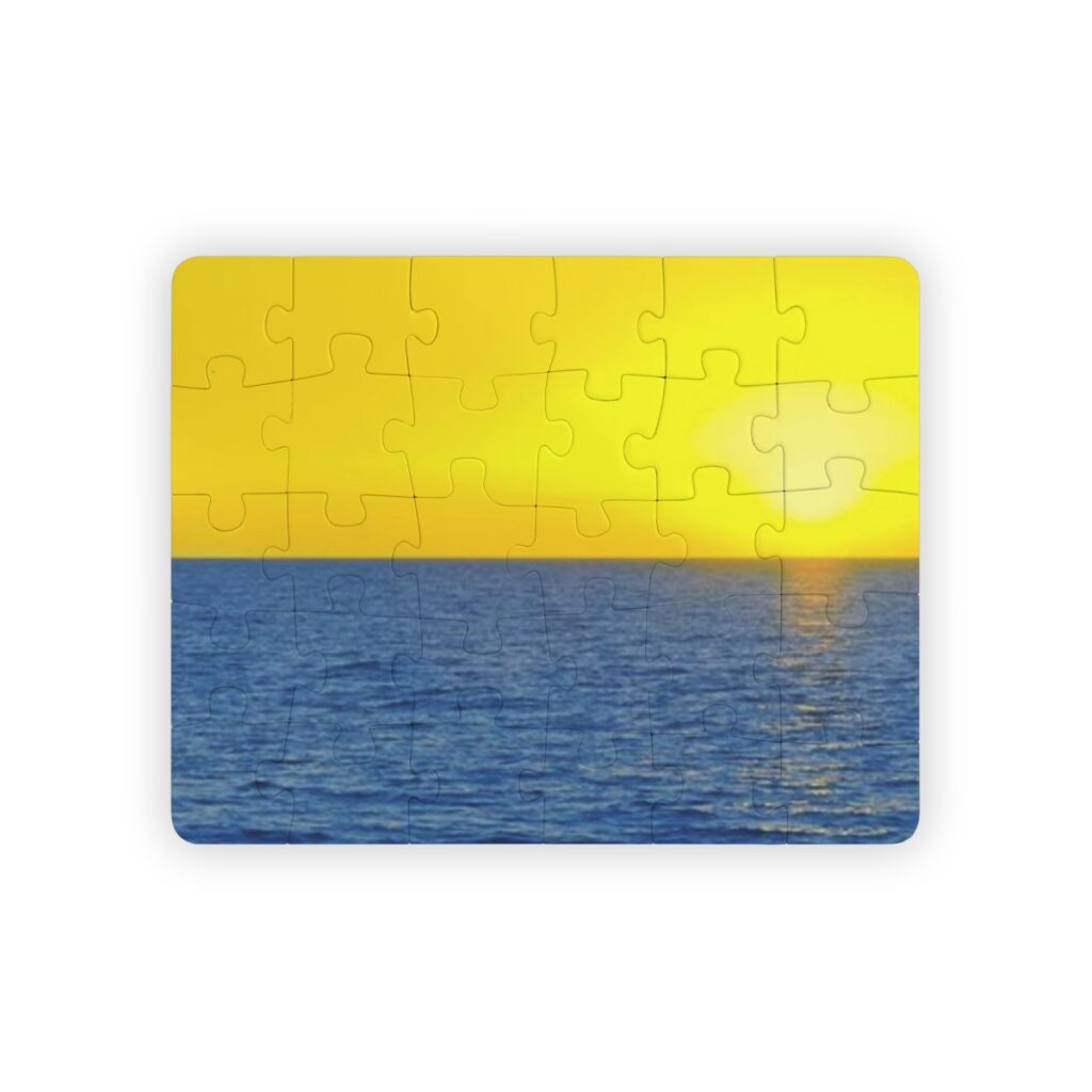 kids’ puzzle “Blue-yellow Sea”