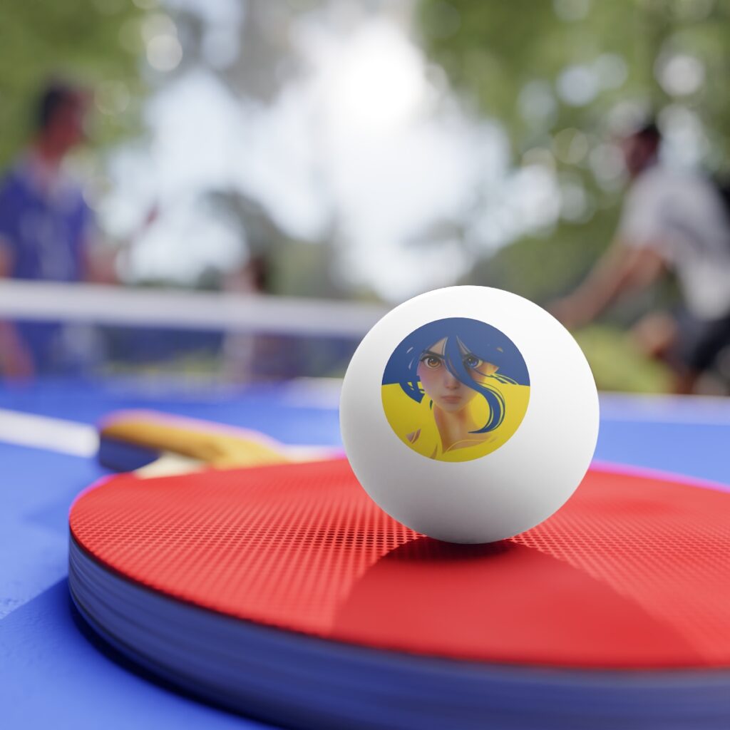 ping pong balls “Ukrainian avatar”