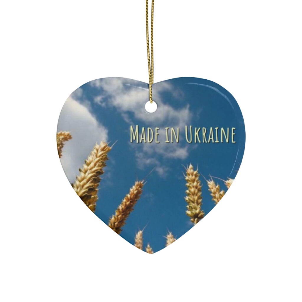 ceramic ornaments “Made in Ukraine”