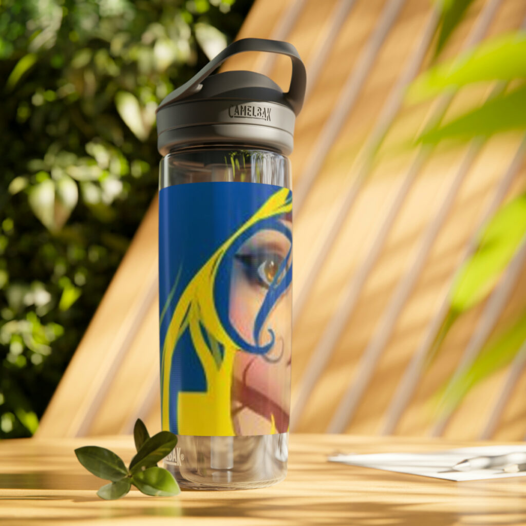 camelBak eddy water bottle “Blue and Yellow Avatar”