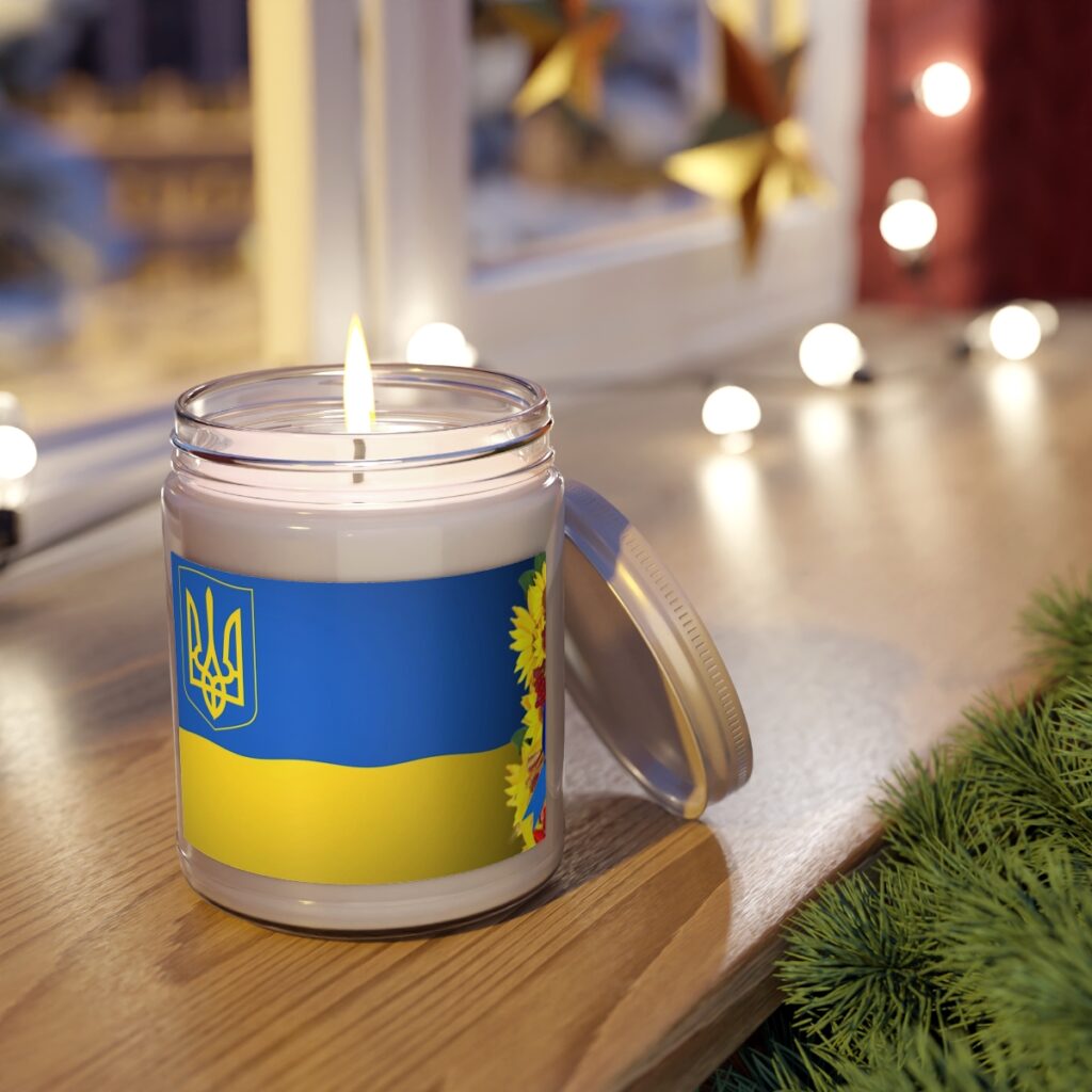 scented candles “Ukrainian Coat of Arms”