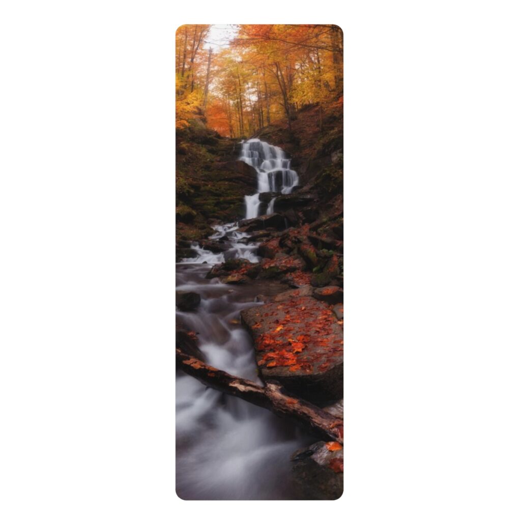 rubber yoga mat “Ukrainian nature”