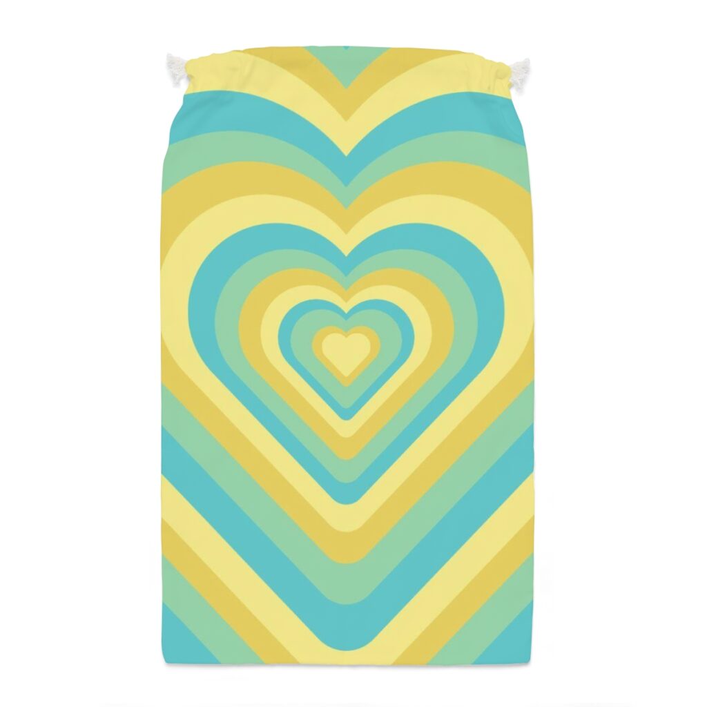 sack “Blue-yellow Heart”