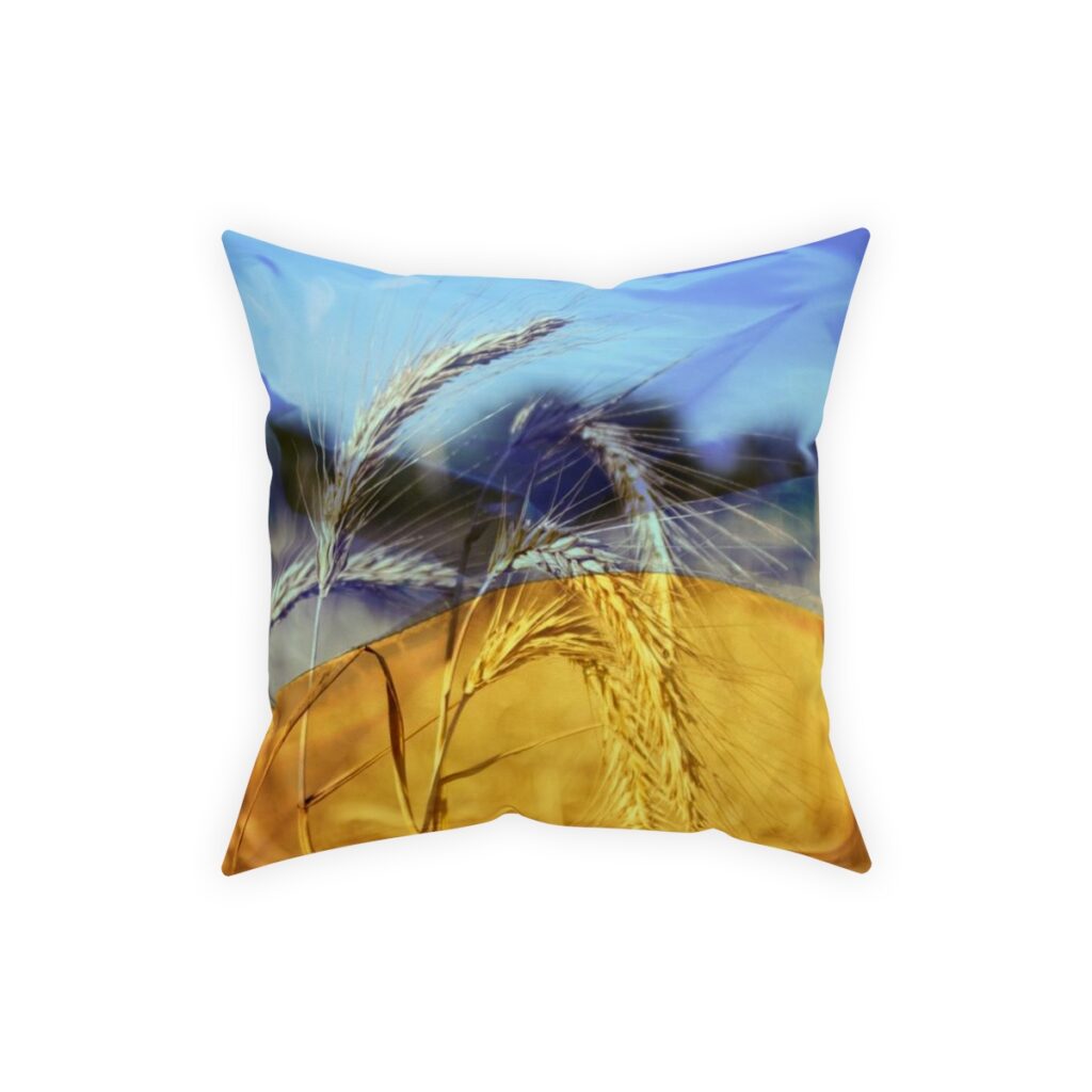 broadcloth pillow “Ukrainian Wheat”