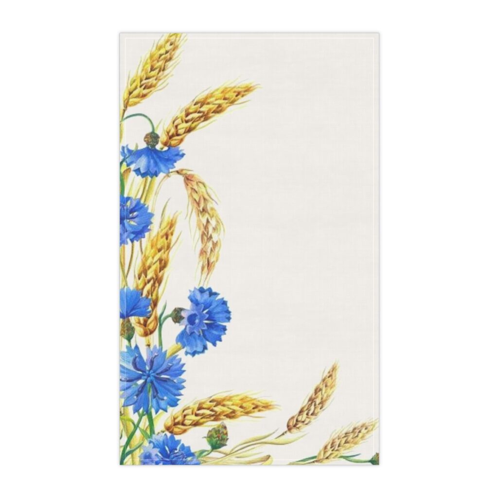 kitchen towel “Ukrainian Cornflowers”