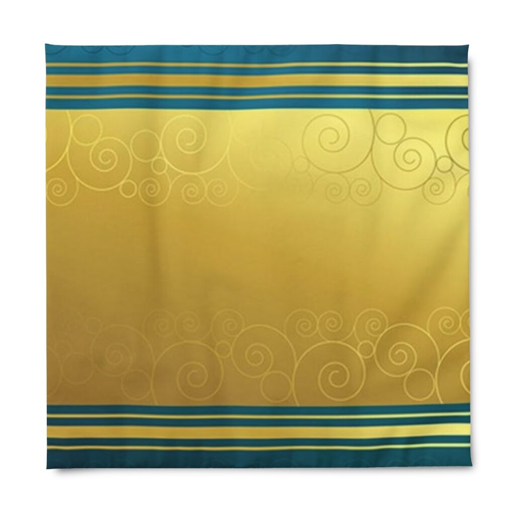 duvet cover “Blue-yellow”